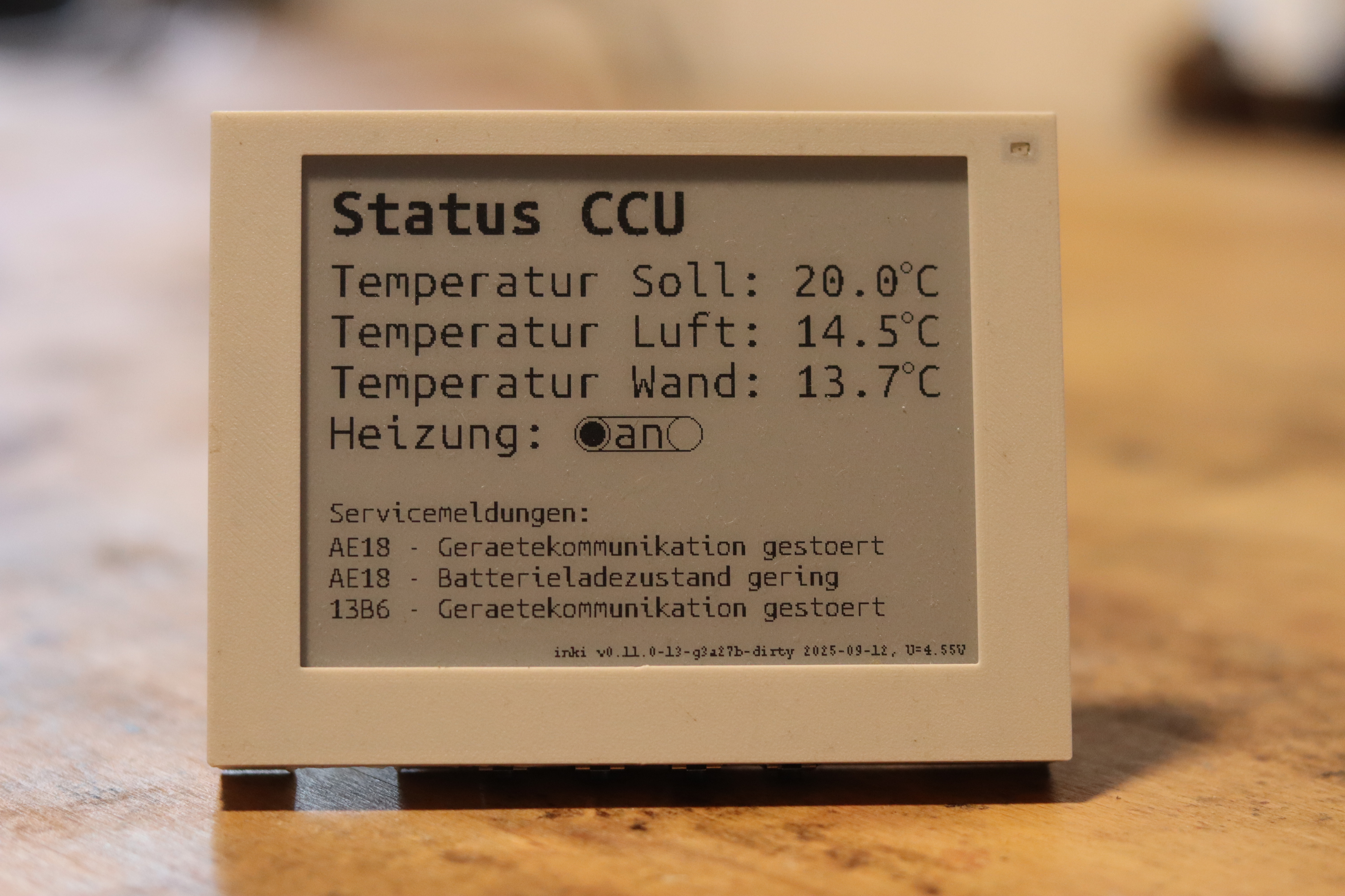 Home automation display