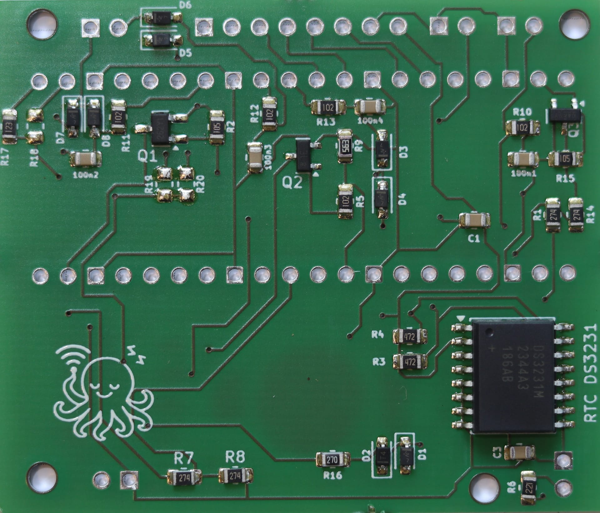 Components aligned after reflow
