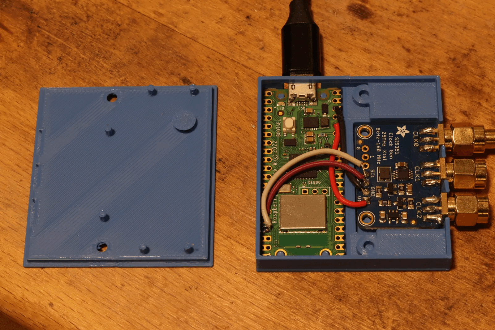 Clockgenerator wiring